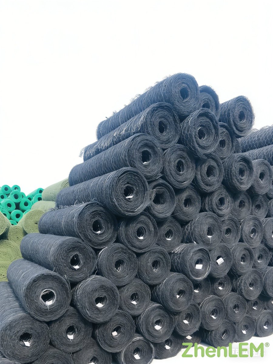 LBaoshun's tweet photo. Strong slope protection starts with the right engineering material. 
#MACMAT Reinforced MacMat combines a three-dimensional erosion control mat with reinforcement to provide effective surface protection and soil stabilization
#ReinforcedMacMat #SlopeProtection #ErosionControl https://t.co/vyTyqVZYVl