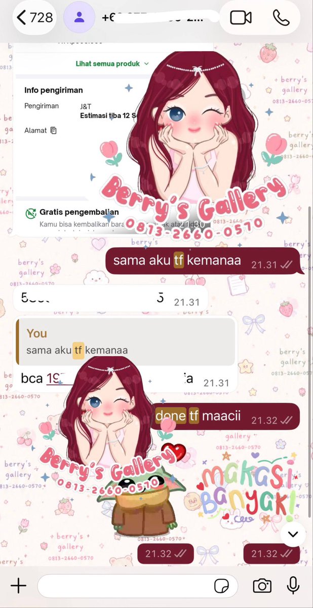 vaniilyee's tweet photo. ୨୧ ₊˚ BUTUH DANA CEPAT? YUK GESTUN DI BERRY 🤍

✨ Proses satset
💸 Cair cepat
🤍 Trusted sejak 2022
📂 10K++ testimoni real
🌷 Nominal kecil sampai BIG NOMINAL siap

SPayLater Kredivo GoPayLater TikTok Indodana YUP Atome CC BCA Mandiri Livin’ dll 💌 https://t.co/v3yNLY45us