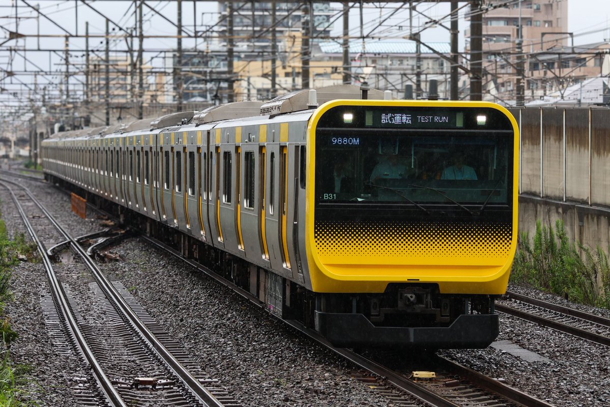mari20921's tweet photo. 2026.09.16 E235系ミツB31編成 試運転
9880M～9881M https://t.co/BX2jyXvXRr