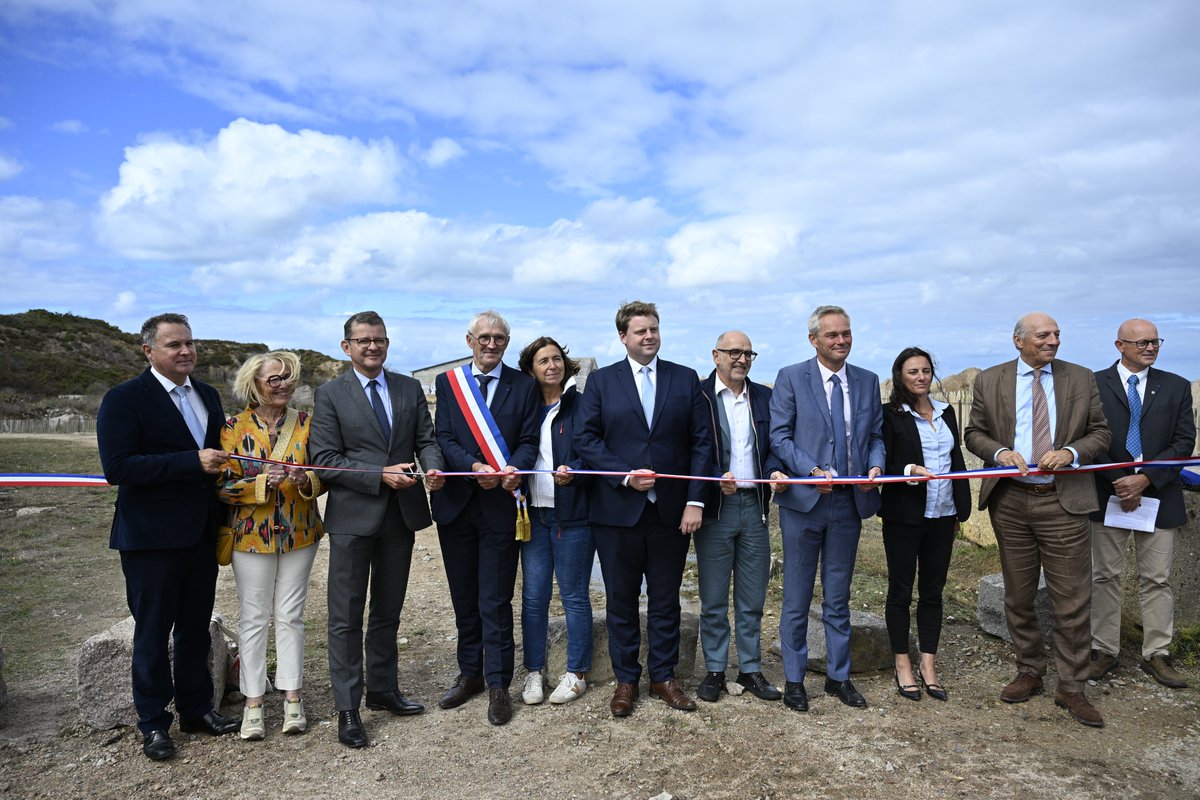 Image de Préfet de la Manche - 🌿🏘️ L’État au plus proche des communes&nbsp;et de leurs projets

📍 À Fermanville, dans le Val de Saire