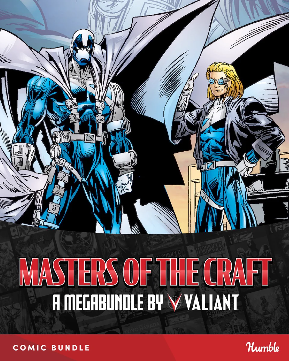 Masters of the Craft: A Megabundle by Valiant | Humble Comics Bundle