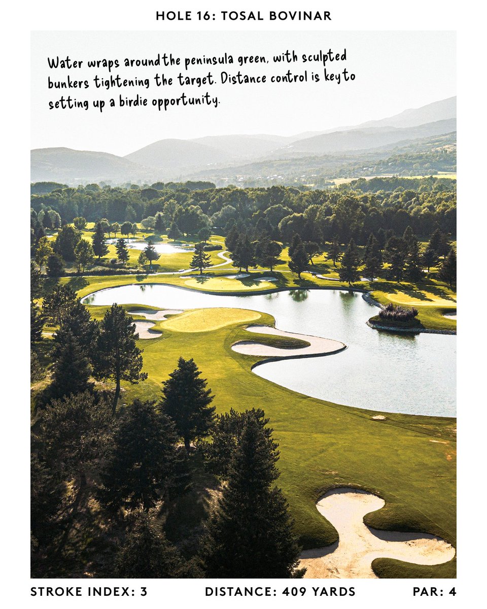 euLegendsTour's tweet photo. Meet Fontanals Golf 😮‍💨

7,029 yards, 94 bunkers and a spectacular setting in the Catalan Pyrenees. The Legends are in for a proper test this week.

Swipe for a closer look 👉

Register for FREE tickets here: https://t.co/DcpZaBbWLe

#StaysureLegendsTour #EuropeanLegendsCup https://t.co/HDzZpVxkil