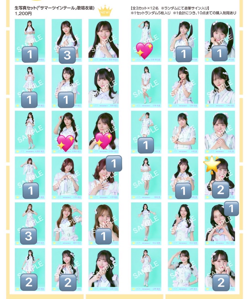 miri___315's tweet photo. ≒JOY  ニアジョイ　
生写真　トレ

譲)画像のもの(🌟直筆)、過去ツイ
求)💖箇所、大信田・天野関連、k

気軽にお声掛けください。 https://t.co/wGzSFvNh7x