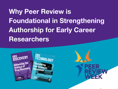 SLAS_Org's tweet photo. In a new #PeerReviewWeek2026 Q&A, SLAS Discovery Associate Ed Timothy Spicer & Yuka Otsuka share how introducing students & early-career researchers to peer review can help them sharpen their scientific writing, build confidence & develop valuable skills: https://t.co/sqA4wHTHtd https://t.co/GQurBXKgKZ