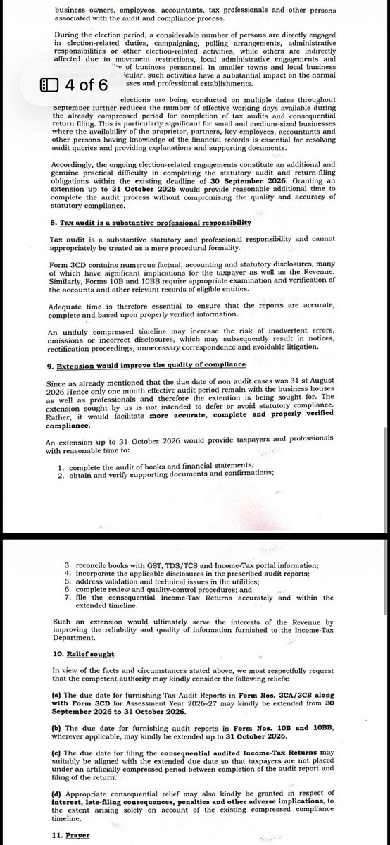 akhilpachori's tweet photo. Bikaner Tax Consultants Association has represented to FM for Tax Audit Extension https://t.co/T0XMSdhnFj