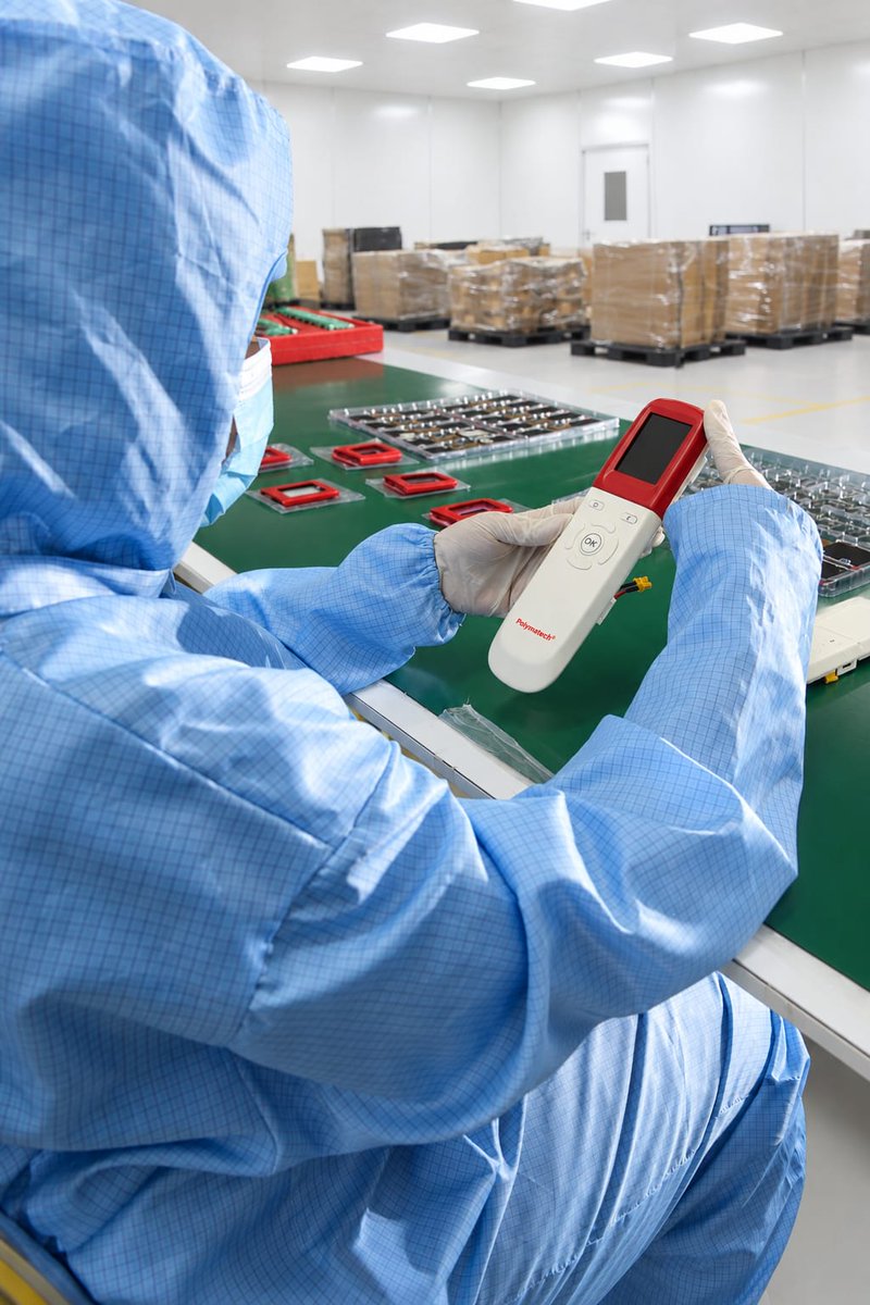 polymatech's tweet photo. Polymatech systems move through controlled assembly, component integration, functional verification, inspection and final packaging before being prepared for global markets.

From electronics and mechanical integration to quality-controlled production, every unit is built through a disciplined engineering process focused on consistency, reliability and manufacturing precision.