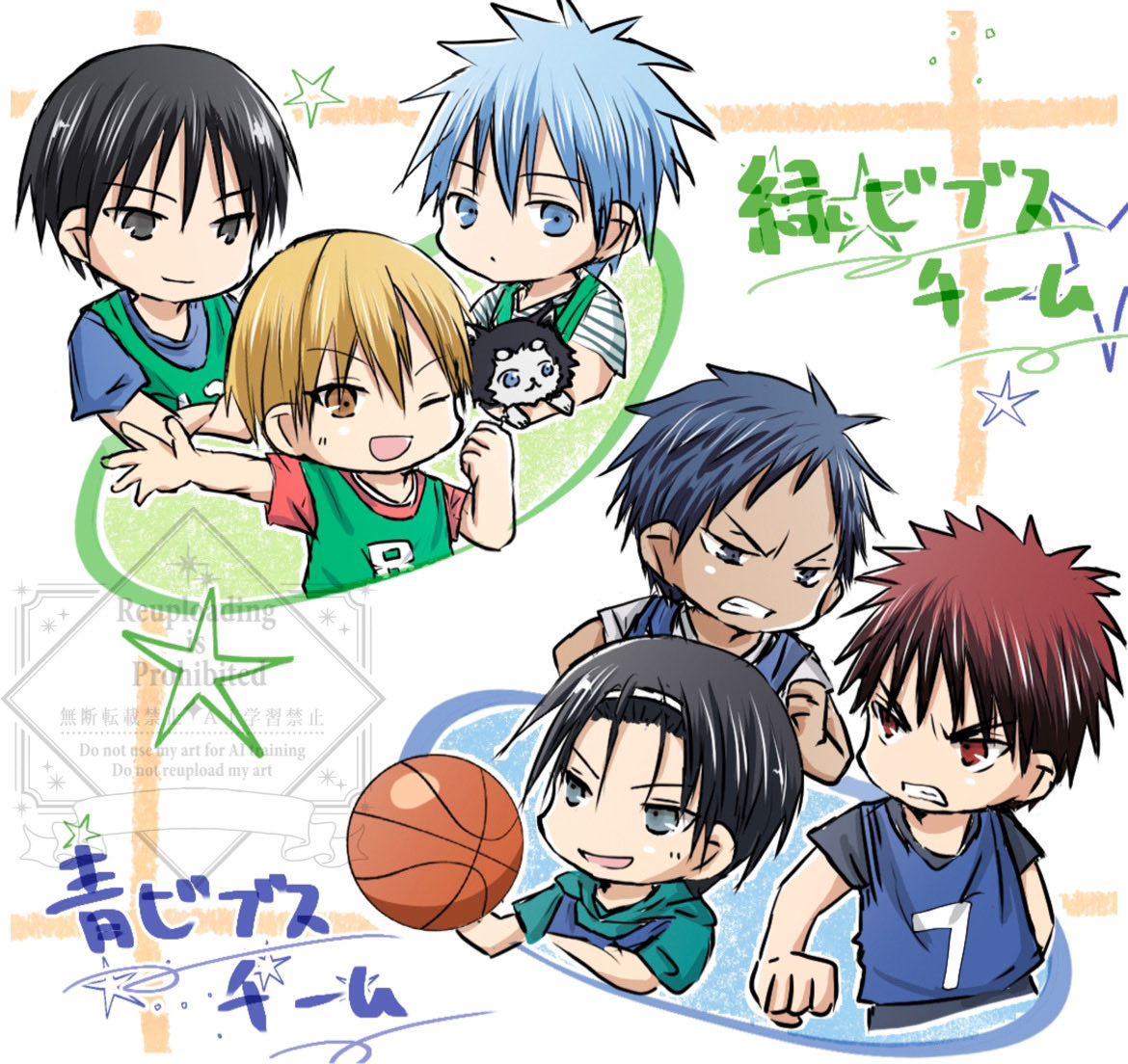 aichanoekaki's tweet photo. 緑ビブス🆚青ビブス https://t.co/PnMWc7jB1l