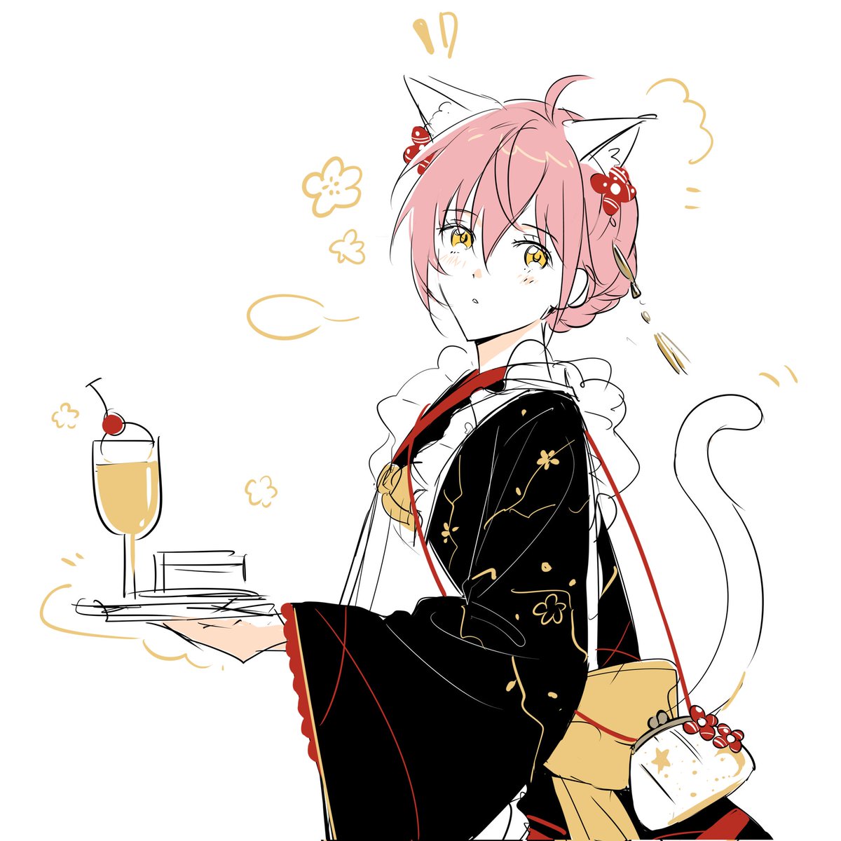 Olin_D_'s tweet photo. 「 お菓子を召し上がりますか？」 https://t.co/NduZaEefBI
