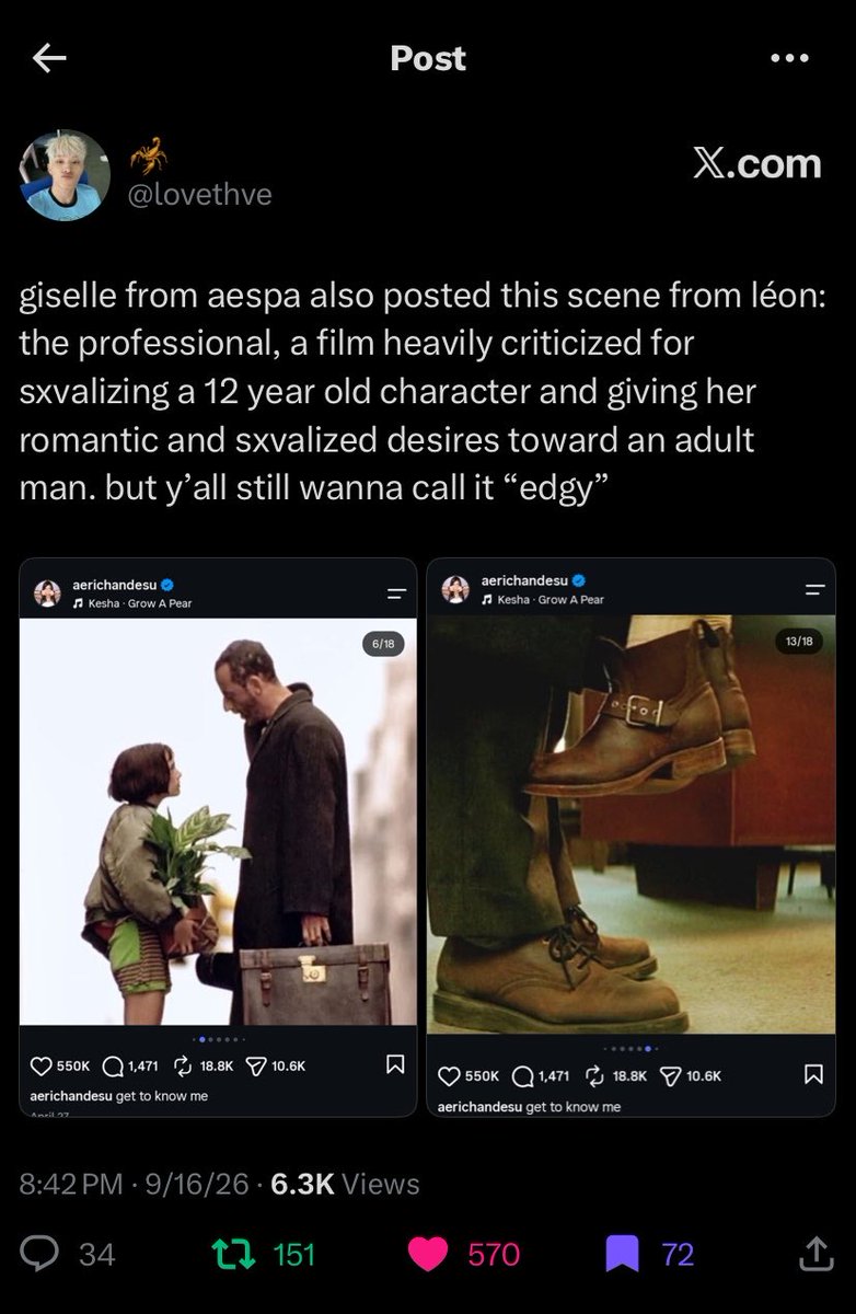 gucclforjoon's tweet photo. tw// pedo

Is Giselle is the new Min Hee Jin? https://t.co/BvaFSA0ZrT