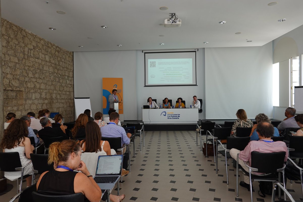 WestMedStrat's tweet photo. Strong panel today at the #AtlanticWestMED Conference reviewing the Atlantic Maritime Strategy Action Plan. 

High level representatives  from Spain (Rosa Bernado Colina), France (Isabelle Perret), Ireland (Rory O'Leary) and Portugal (Lídia Bezerra) reflected on achievements and next‑phase priorities. 

A timely debate as the EU advances the European Ocean Pact and the forthcoming Atlantic Maritime and Macroregional Strategy - framed by opening and closing statements from Christos Economou (DG MARE).