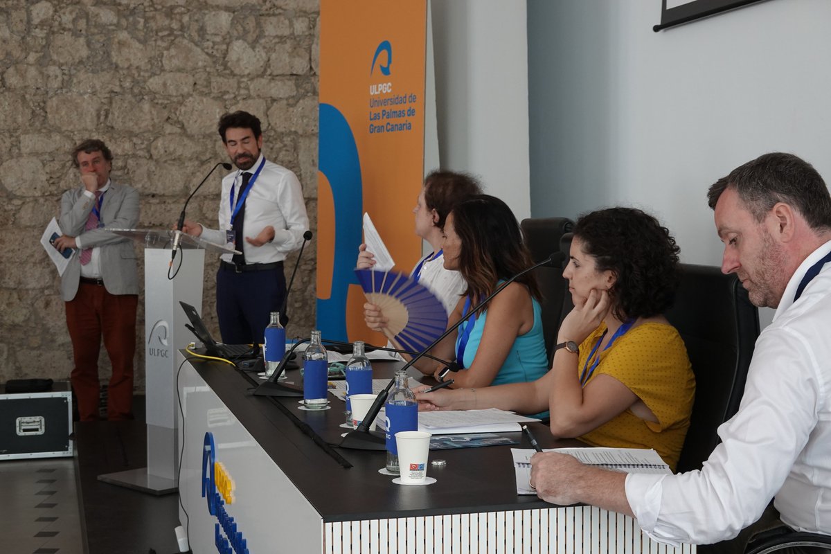 WestMedStrat's tweet photo. Strong panel today at the #AtlanticWestMED Conference reviewing the Atlantic Maritime Strategy Action Plan. 

High level representatives  from Spain (Rosa Bernado Colina), France (Isabelle Perret), Ireland (Rory O'Leary) and Portugal (Lídia Bezerra) reflected on achievements and next‑phase priorities. 

A timely debate as the EU advances the European Ocean Pact and the forthcoming Atlantic Maritime and Macroregional Strategy - framed by opening and closing statements from Christos Economou (DG MARE).