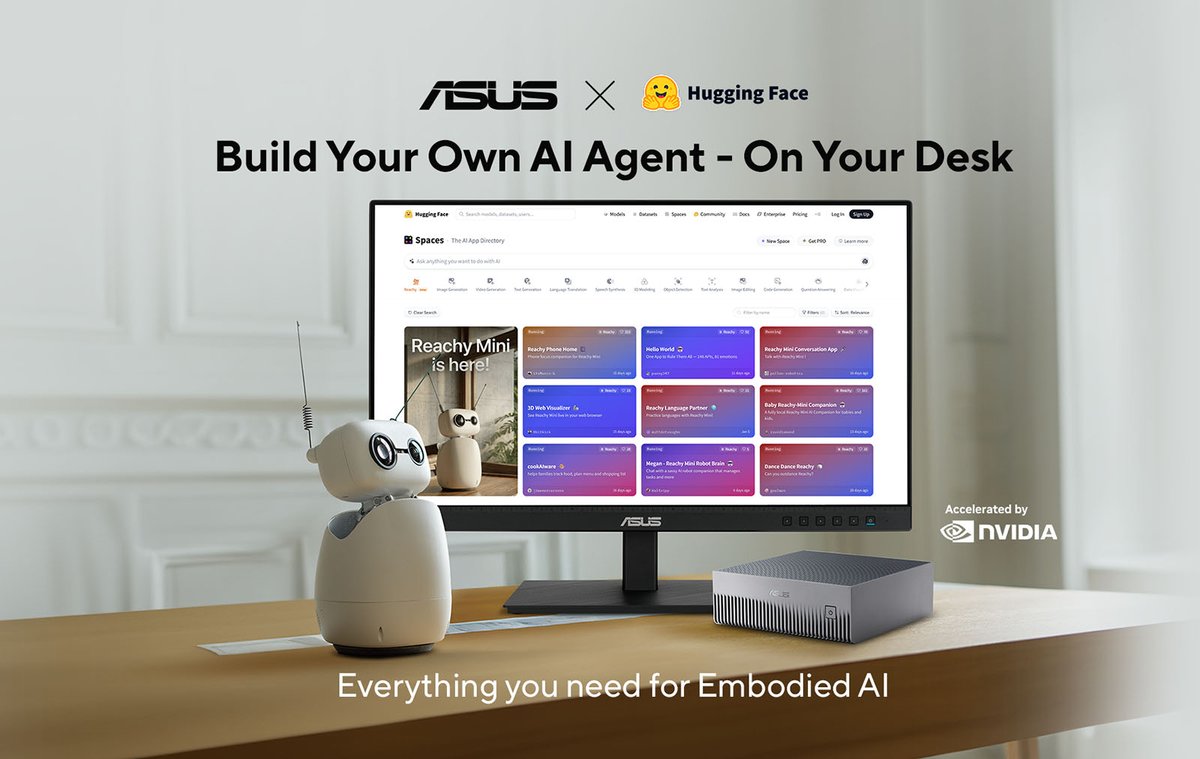 techitechitanu1's tweet photo. NVIDIA's $12.93B Hugging Face grab is quietly the biggest humanoid deal of 2026: it inherits Pollen Robotics, Reachy 2 and the LeRobot open-source stack. #NVIDIA #HuggingFace #EmbodiedAI https://t.co/9YwhjmdExn