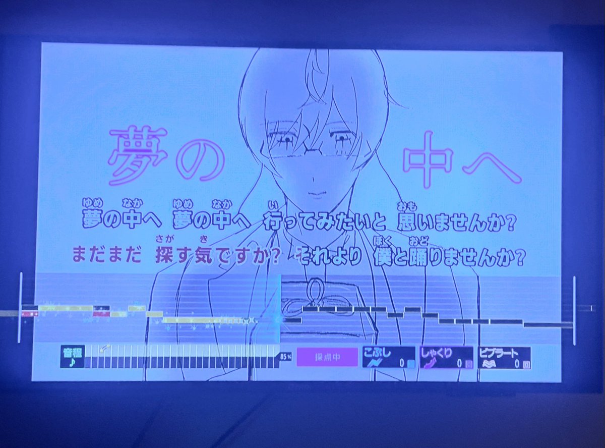 kk_lv71's tweet photo. 他の人が歌ってる間に絵描くやつやりました♫ https://t.co/45chvcLn3Y