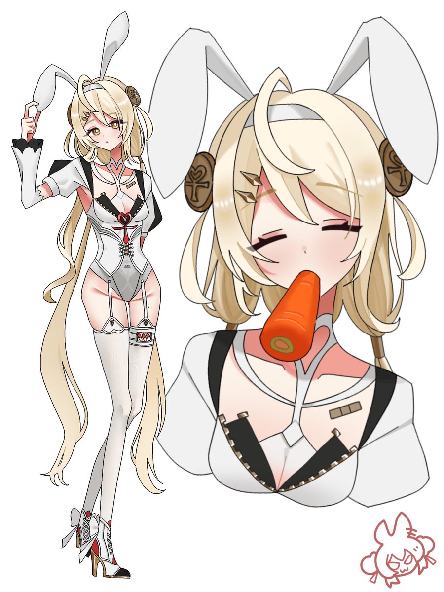 Peche_0131's tweet photo. これをバニーフィオニーと言い張る勇気 https://t.co/xssNXQvSfX
