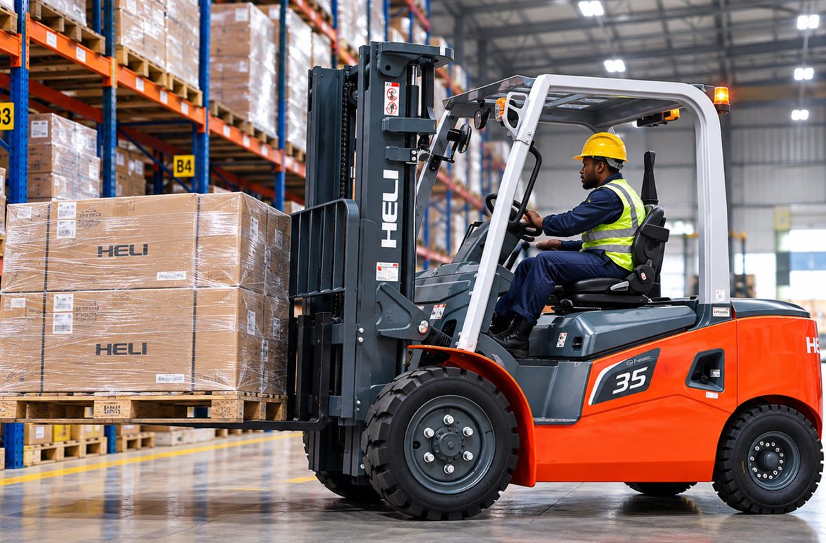 HanlinkTanzania's tweet photo. Heavy Materials Require Dependable Lifting Power.

The HELI 3.5T Forklift is built to deliver strong lifting performance and reliable operation across warehouses, construction sites, and logistics operations.

📞 +255 756 777 747
#HELIForklift https://t.co/W2umCaeI2e