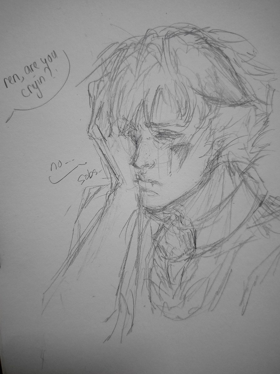 LemonNyom42147's tweet photo. Im trying so hard to fight the art block... I can't draw anything that I had to pick up the pencil and draw on paper. sobs...
#ykmetstrade #renhana #btd https://t.co/gVjrv1o8RC