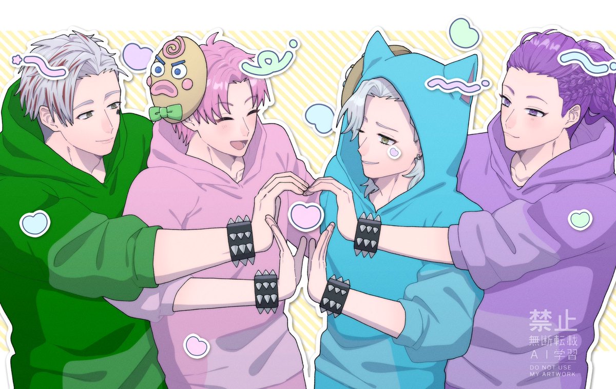 shr_stgr's tweet photo. 🍪💚🩷🩵💜
 #ミドリ絵部 #絵っぴー #きるま絵 #シス絵さん https://t.co/5fQDFYBmf4
