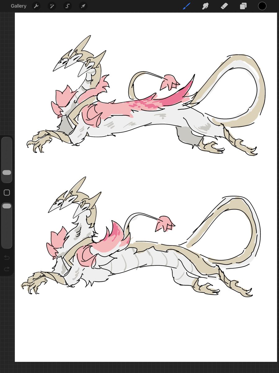 Ch0o0j's tweet photo. Was doodling Raphael dragon https://t.co/fwzT7kT3im