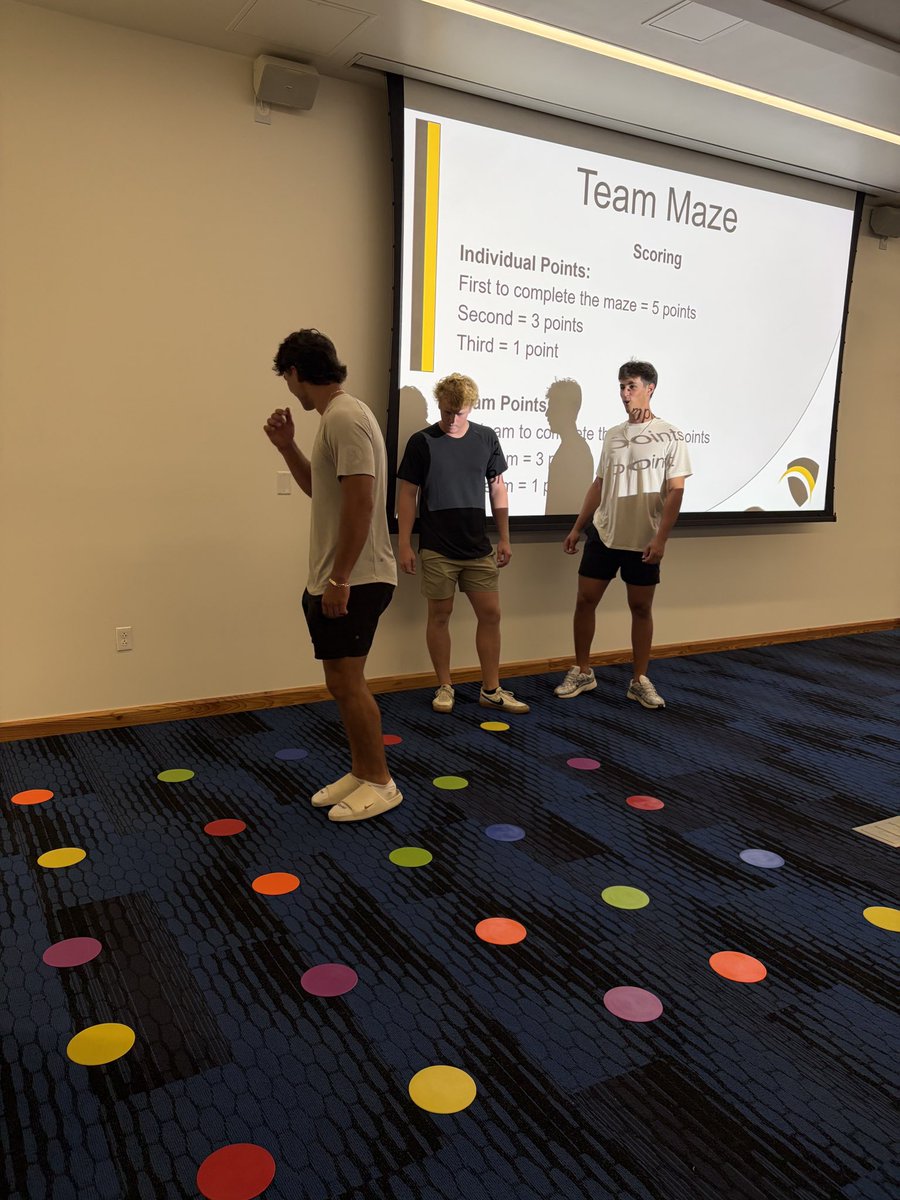 GatorsExp's tweet photo. Up and moving for GatorsLead Teams Session 3! 🕺 

#GatorsLead https://t.co/2K68lSrDsE