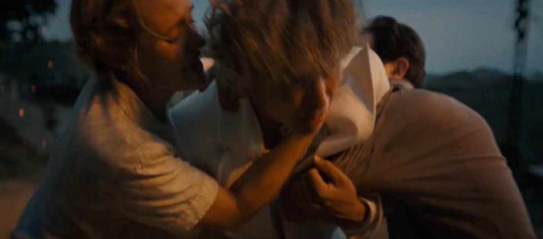 marceluccci's tweet photo. Katniss' three parents in one frame but at what cost 😭 https://t.co/jTaG5ZMHmU