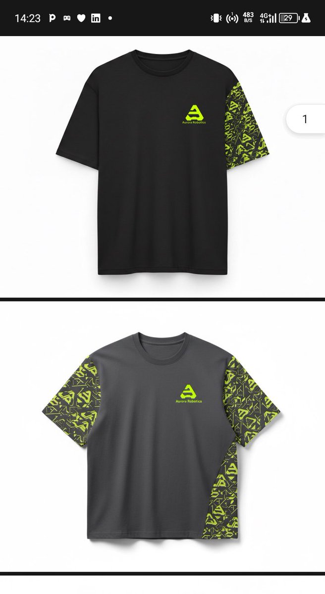 nevo_design's tweet photo. Hello 
Show me a better merch than this from any Robotics company.

None can hold a candle to @aurora_robots merch https://t.co/DaeIbbwHTK