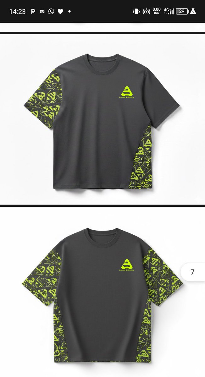 nevo_design's tweet photo. Hello 
Show me a better merch than this from any Robotics company.

None can hold a candle to @aurora_robots merch https://t.co/DaeIbbwHTK