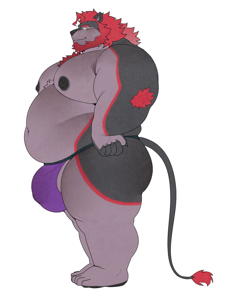 MuscleRike's tweet photo. Lion coach watches your form.

Art by @whitebeast20 https://t.co/nMUJjKb3cP