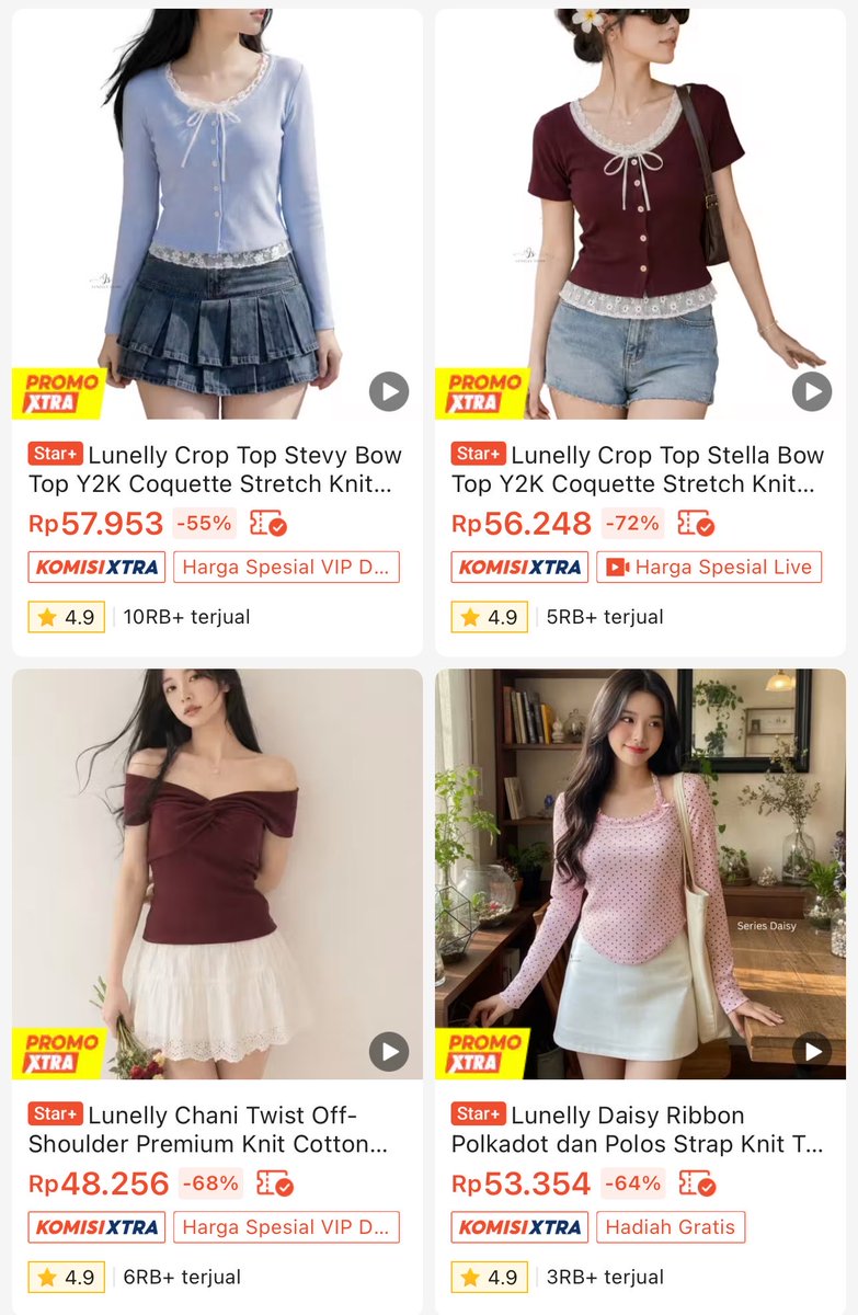 mutia2811's tweet photo. aku suka banget baju yang fit body dan girly gini 😭🎀
biasanya kalau cari yang model begini aku beli di sini sih https://t.co/yXKJUdZca9