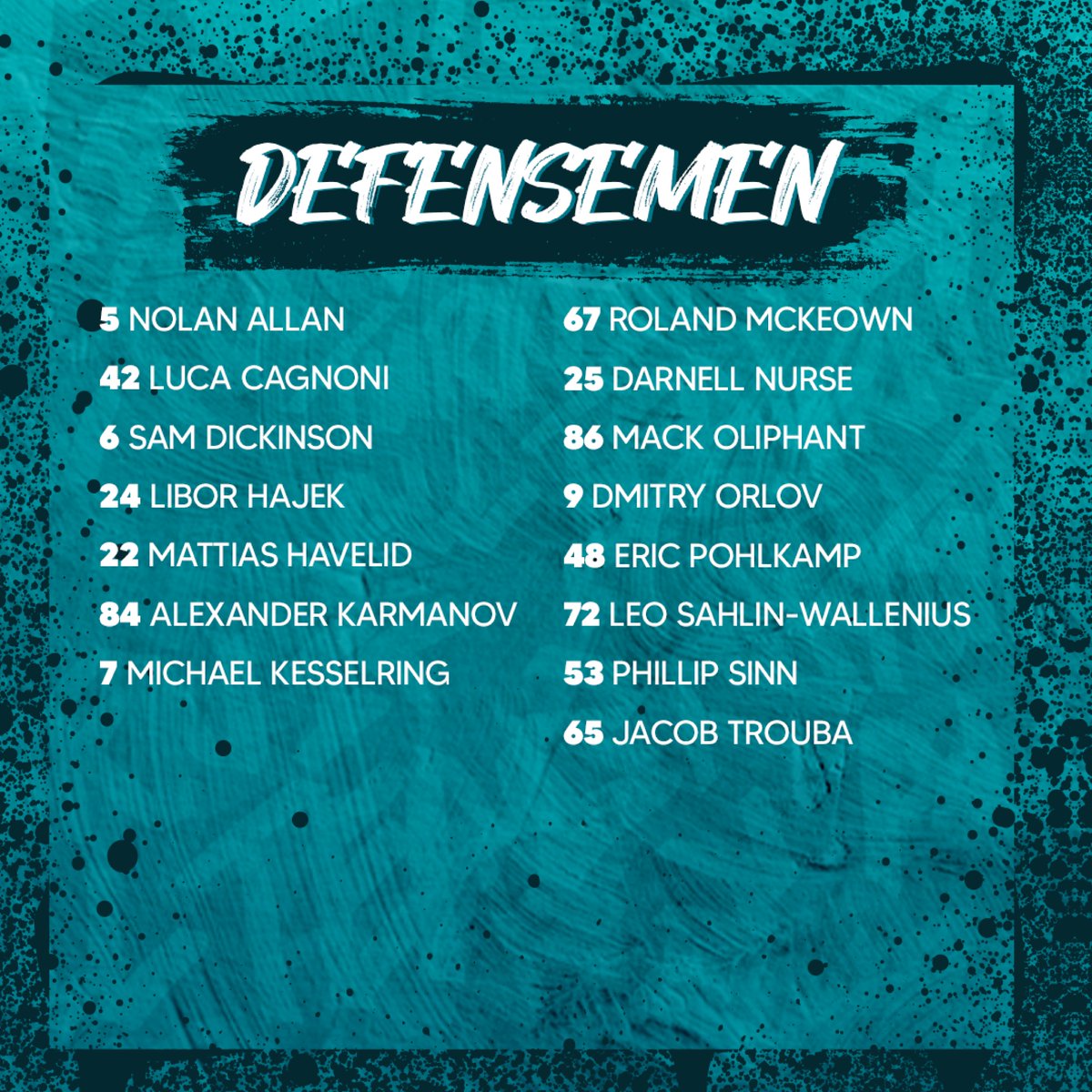 SanJoseSharks's tweet photo. Training Camp opens tomorrow! 😎

#TurnItAllTeal | @Ticketmaster