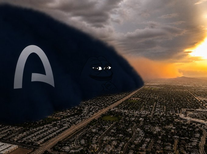 Arc_Pepe_'s tweet photo. $PEPE ON ARC
0x88714cb0a6ecba2897e3e9d79893fcf7b0e79d95 https://t.co/Dpb1Wotixs