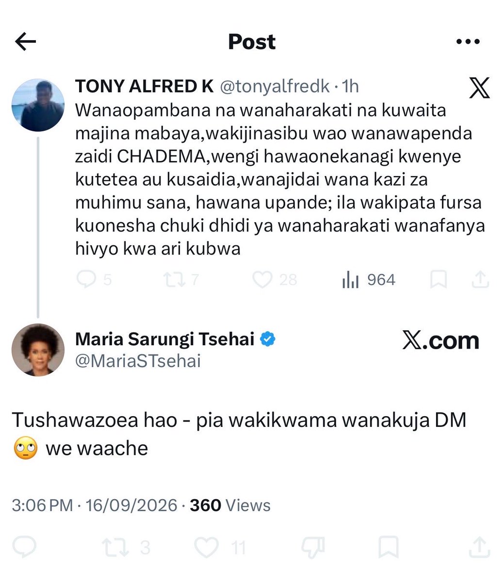 ManLikeFrey's tweet photo. Wanufaika wakubwa wa Ford Foundation Tanzania @TheChanzo na @ChangeTanzania wakiteta jambo dhidi ya Chadema. 

Wanapenda demokrasia sana kana kwamba wamenyima uhuru wangu wa kuwapa maoni ila hawa ni majasusi na ni swala la muda tu kabla hawajaangaliwa kama maadui wa taifa. https://t.co/yWoBe49ASX