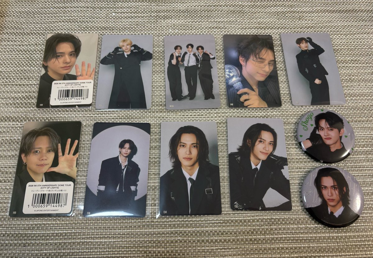mukagon_'s tweet photo. INI LIVE TOUR CITY OF LIGHT
7000円 トレカ 缶バッジ 交換

譲 画像のもの

求 画像2枚目 後藤威尊

17日 東京ドーム 公演前手渡し
缶バッジB、7000円トレカ、140.141優先

お気軽にお声掛けください🙇‍♀️

 #INI交換 #INI求 #INI譲 https://t.co/9fEtv73zBu