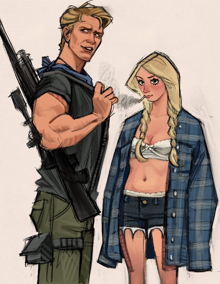 artbugjuice's tweet photo. Commission for @kitseyransom ! https://t.co/MJsJ2EveFG