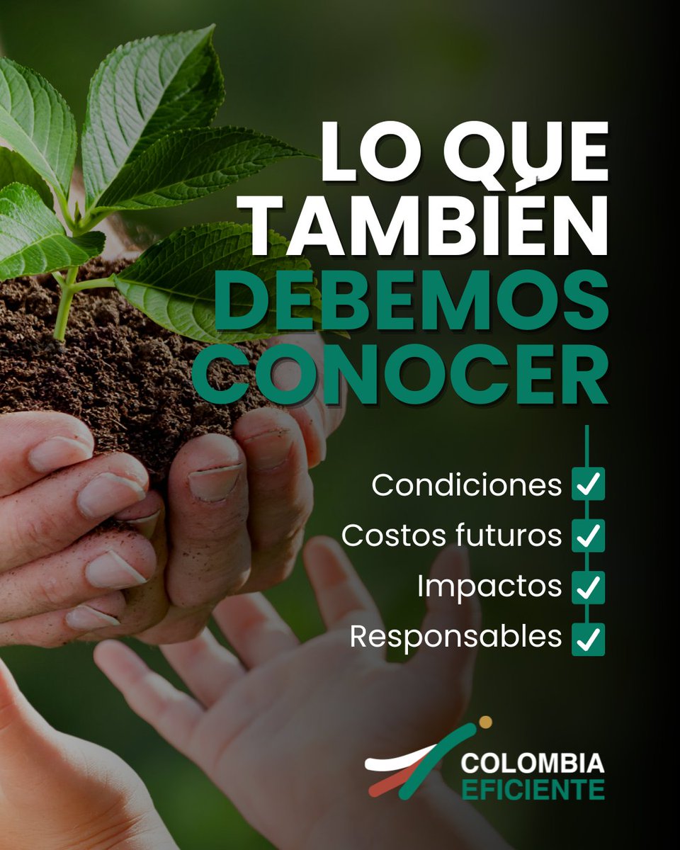COLEficiente's tweet photo. El monto anunciado es importante. Pero no permite saber, por sí solo, si una operación será beneficiosa para Colombia.

Para evaluarla también necesitamos conocer sus condiciones, impactos, costos futuros y mecanismos de seguimiento. https://t.co/85T83sMDNQ