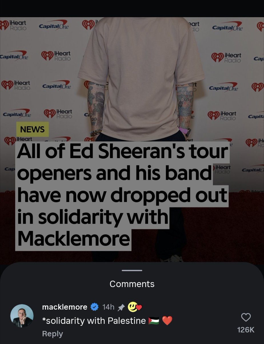 sugascosmos's tweet photo. Maclemore actually standing on business trying to bring the conversation back to the original topic that is Palestine and Palestinians. https://t.co/Xot6r167B9