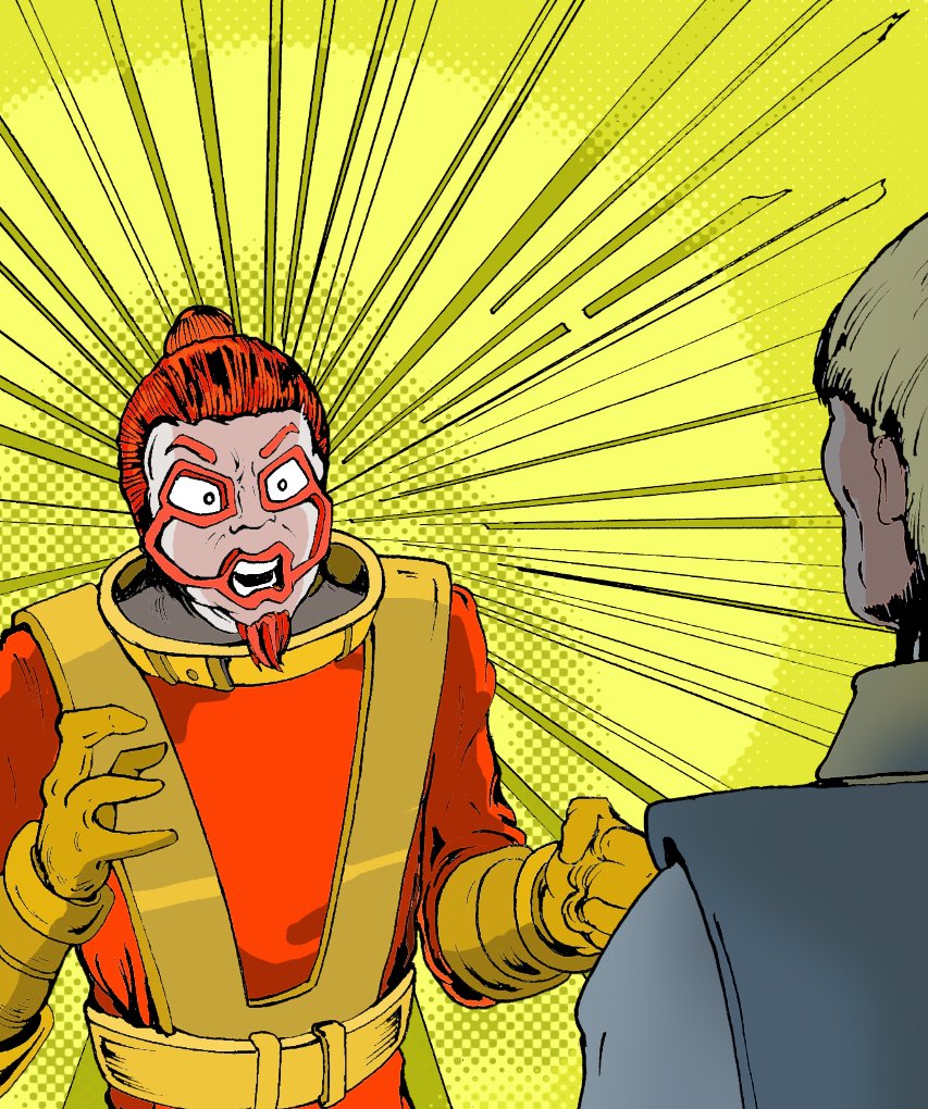 Osgoodcomix's tweet photo. Radek was a pacifist. A bohemian beatnik from another world.

What would it take to set him off?

Find out in the next great sci-fi indie comic event: MoonHogs!!
LINK IN BIO
#kickstartercomics #scifi #scificomics #sciencefiction #spaceopera #indiecomics https://t.co/i5kMLfUjmV