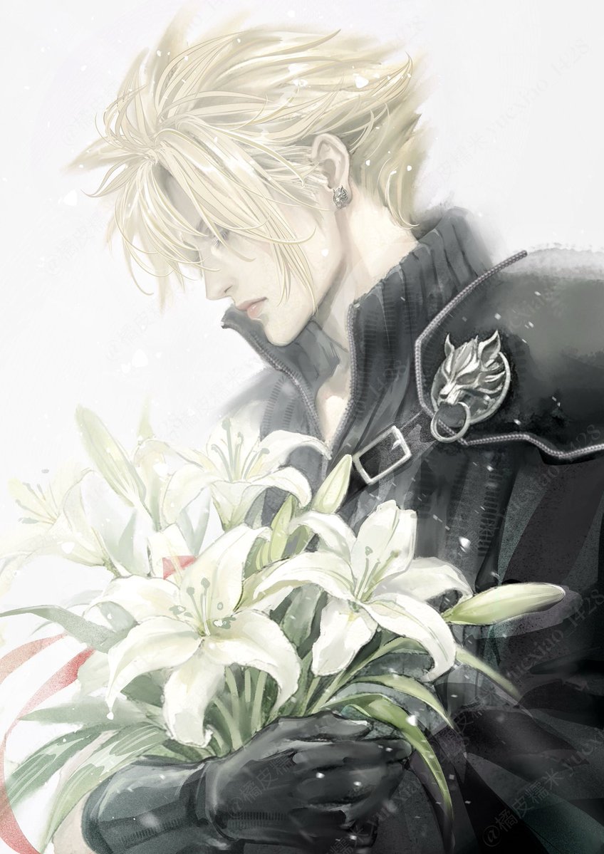 yuexiao_1428's tweet photo. FF7 Advent Children 20 years anniversary
给我的白月光男神ac云单独一副
我最最最最忧郁的宝宝^ ^会爱你一辈子的！
#FF7AC #CloudStrife https://t.co/KH7PVH44Hz