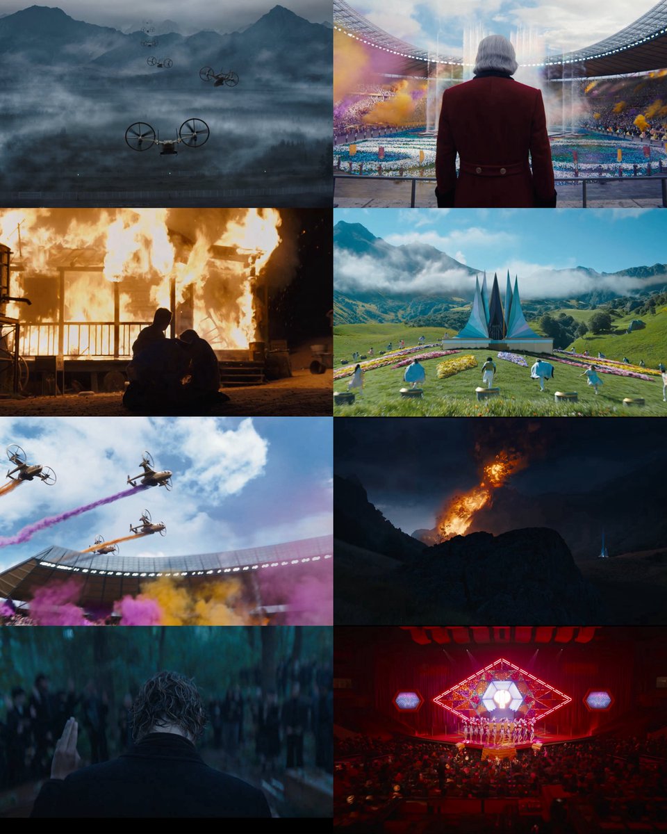 FilmUpdates's tweet photo. The  visuals of ‘THE HUNGER GAMES: SUNRISE ON THE REAPING.’ https://t.co/3T0YLHMfO1