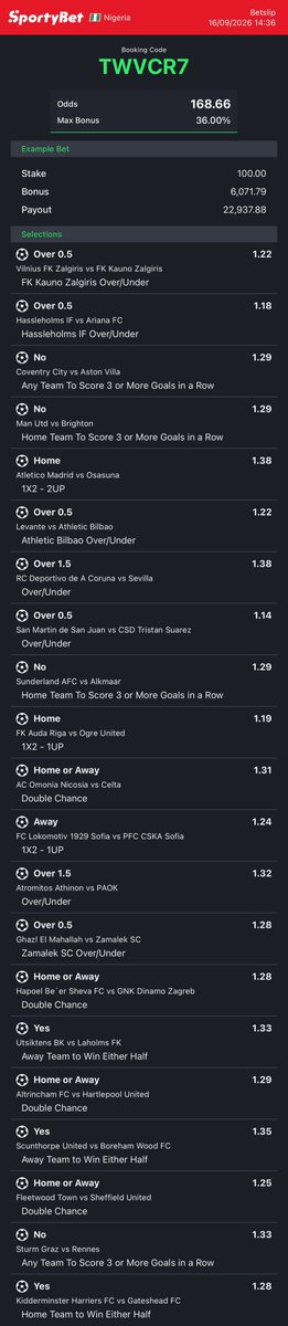 YouGotThisStill's tweet photo. GOOD LUCK 🍀 

BET RESPONSIBLY 🔞

TWVCR7
NT2MBN https://t.co/Qx4gomU5dL