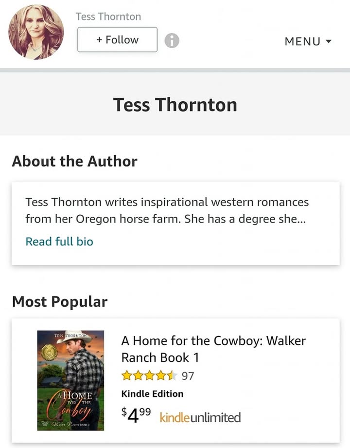 Cowboylovestory's tweet photo. Follow me on Amazon https://t.co/GjNtkl4WLZ https://t.co/Siw9IuKkDL #CowboyLoveStory #WesternRomance #SmallTownRomance https://t.co/cXeFBVc1sx