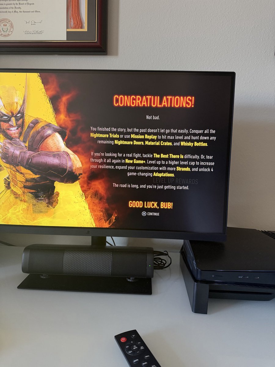 Void_Racing's tweet photo. My 2 cents on Wolverine, if you like story driven cinematic games, this game delivers, but if you are getting it for the action and gameplay, look elsewhere. Very repetitive, outdated combat system, and very little to explore. Not $70 for sure. https://t.co/nt36KqD4PW