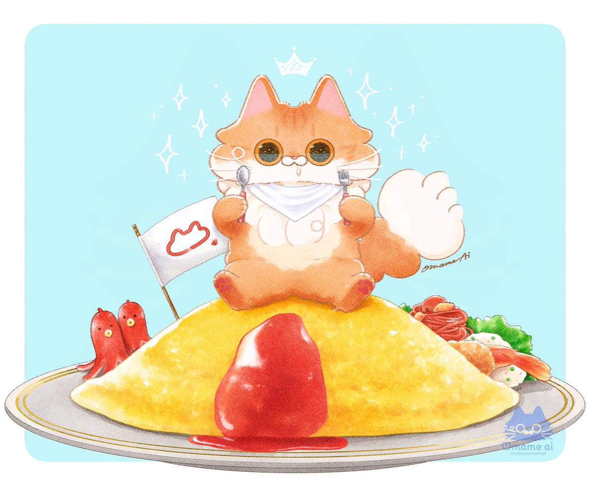 ai_omame_'s tweet photo. #全クリエイターに告ぐ黄色の作品を解放せよ 

💛🐈 https://t.co/0INvi7eLsc
