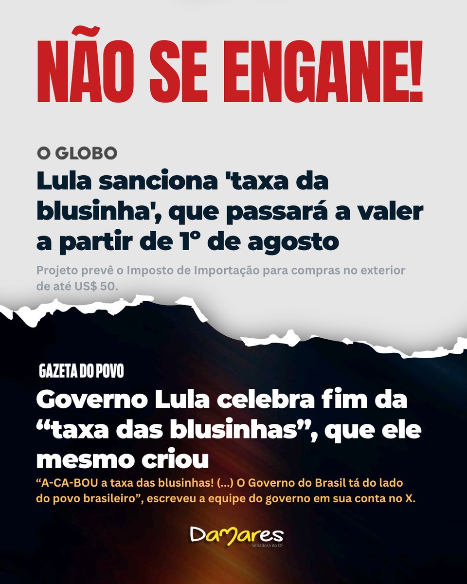 DamaresAlves's tweet photo. Infelizmente, tem muita gente que não percebeu essa jogada. Precisamos espalhar essa notícia. https://t.co/yiHmTt5ki7
