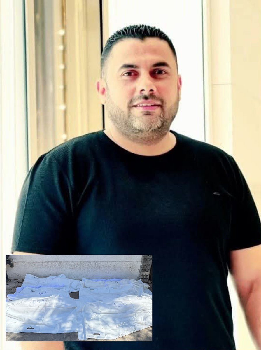 MahmmoudSharef's tweet photo. وجع غزة كل لحظة ...

است..شهاد المواطن محمود سعدة، وزوجته وأبنائه جميعًا، بعد انهيار المبنى الذي كان يؤويهم في غزة، والذي قصفه الا..حتلال سابقاً.

لا يوجد ناجٍ من العائلة… كانوا شهود والآن رحلوا جميعًا شهداء. 💔😔 https://t.co/O6kehZNzks
