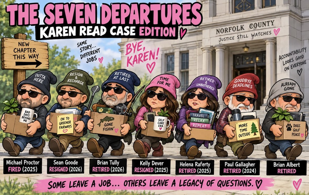 TrueCrimeVixen's tweet photo. The Seven Departures #KarenRead #MichaelProctor #SeanGoode #BrianTully #KellyDever #HelenaRaferty #BrianAlbert #HOS https://t.co/4yhrYXRp0F