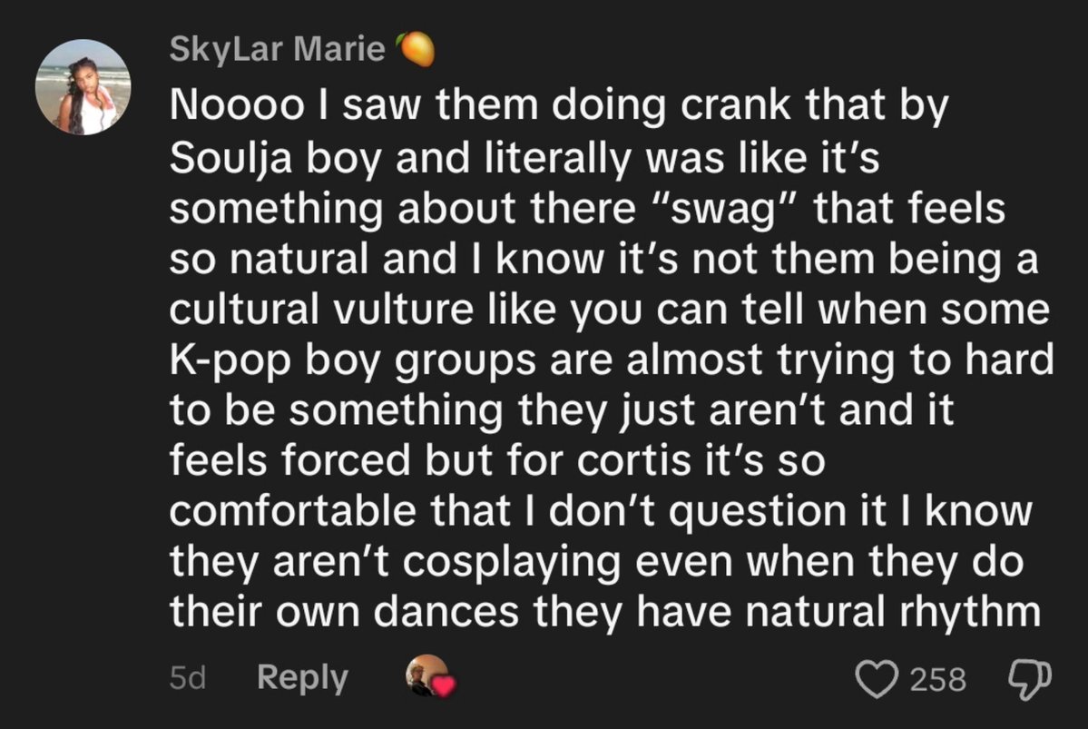 judislatt's tweet photo. we need more posts like this from coer on tiktok bc It starts sensible conversations abt cortis and actually encourages ppl to stan them https://t.co/4bc5QQEX9U