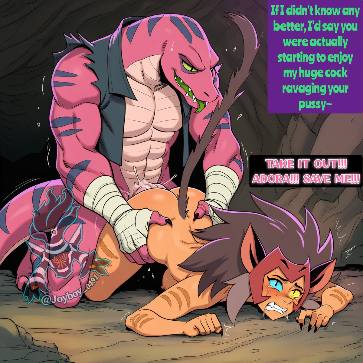 Joyboy_0491's tweet photo. What If... Catra lost her fight against Tung Lashor (short comic)

#Shera #Catra #SPOP #AU #art #Fanart #SheraFanart #Nsfw #Nsfwtwt #Whatlf #fyp #TungLashor #CatraxTungLashor #SheraandthePrincessesofPower https://t.co/tncqF2Iih2