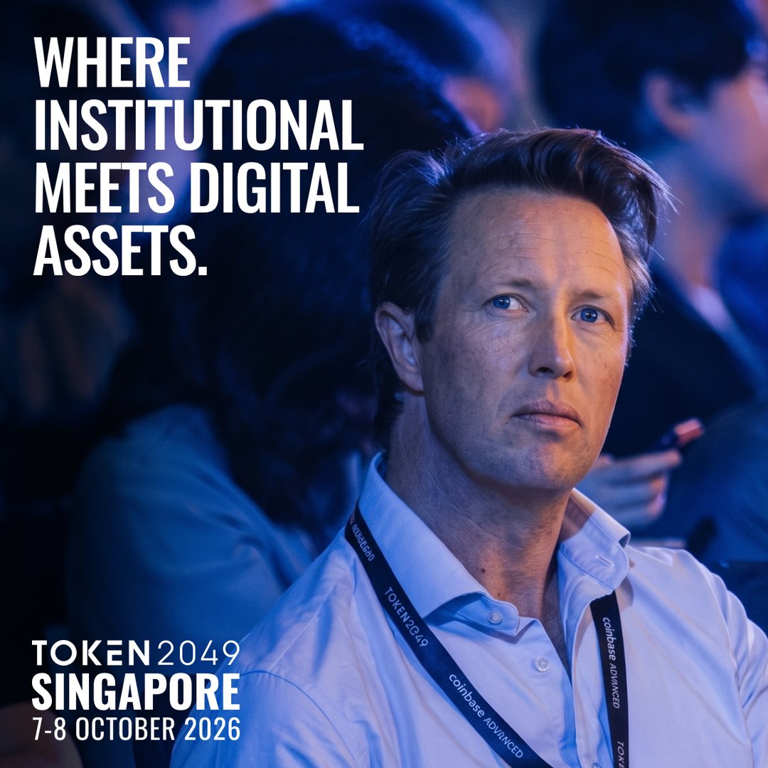 token2049's tweet photo. Reports tell you what happened. The room tells you what's next.

For two days in Singapore, you see where the smart money is moving, and why.

7-8 October. Marina Bay Sands.