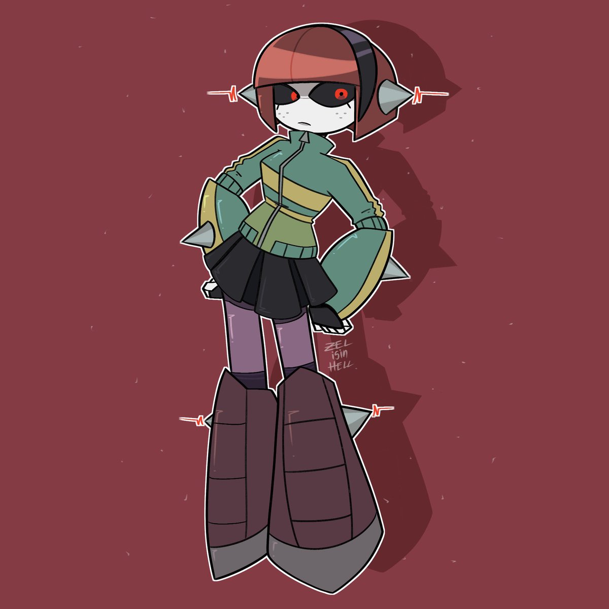zelisinhell's tweet photo. Something compelled me to dress her up like Kim Pine https://t.co/gQybpG9fiQ