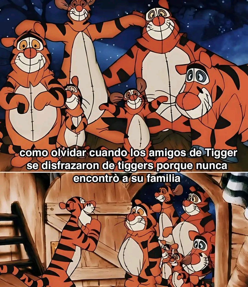 En_jupiter_'s tweet photo. Tigger si tenía buenos amigos ❤️‍🩹 https://t.co/JCPCZUAizZ